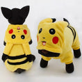 Load image into Gallery viewer, Pet Halloween costume - Pikachu
