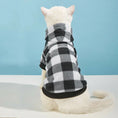 Load image into Gallery viewer, Plaid Winter Pet Hoodie
