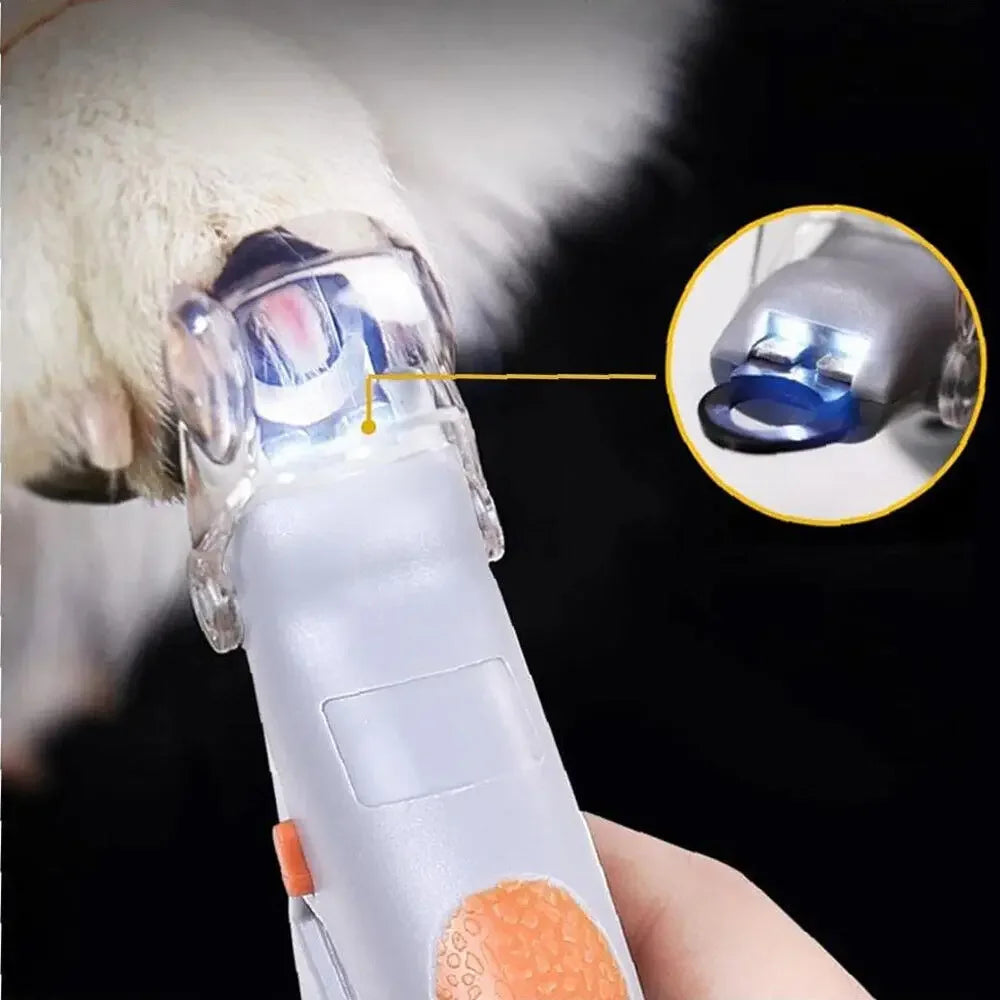 Professional Pet Nail Clipper with LED Light