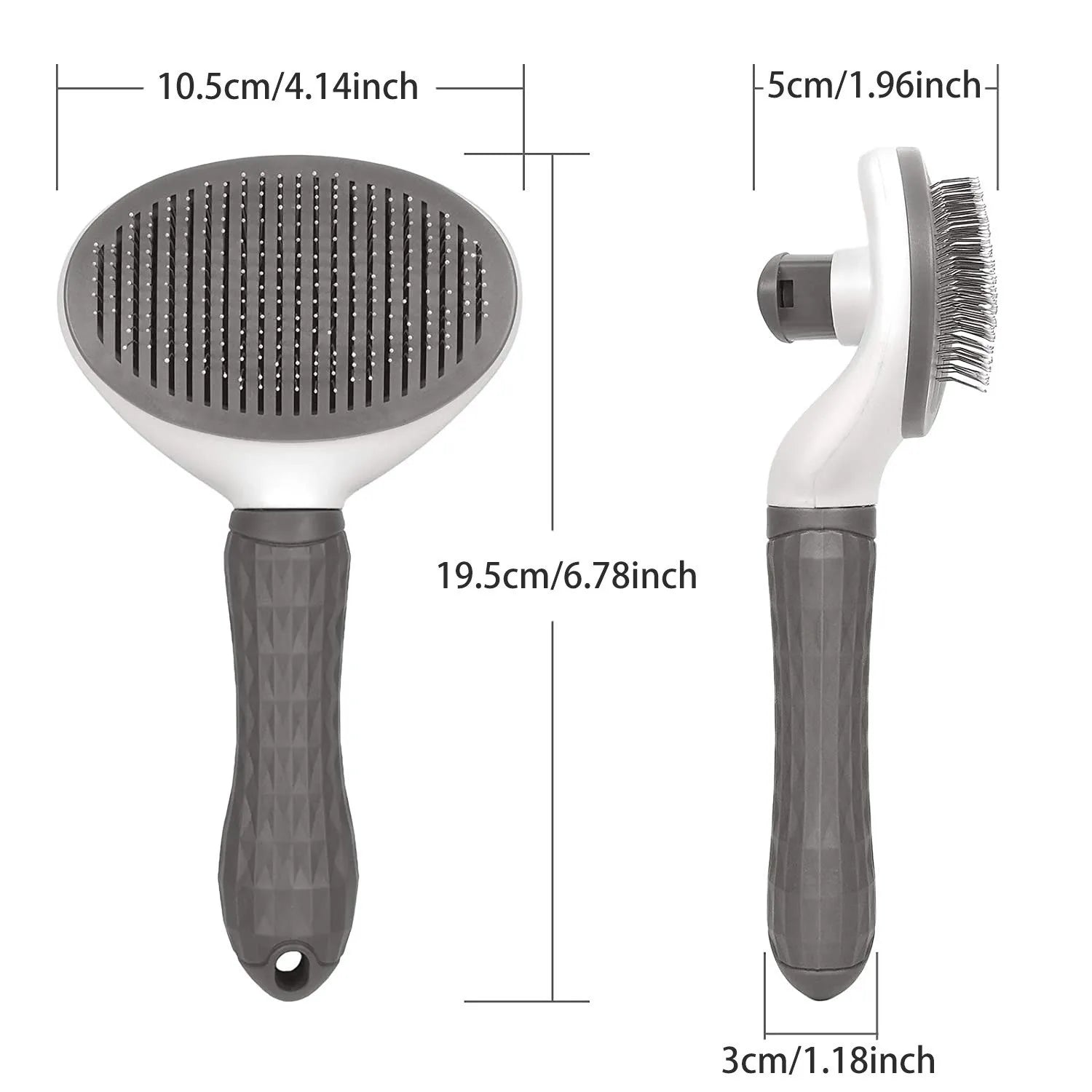 Comb Self Cleaning Pet Hair Remover Brush For Dogs and Cats