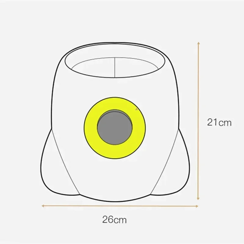 Pet Dog Toy Tennis Launcher - Automatic Throwing Machine