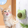 Load image into Gallery viewer, Rotating Catnip Toy Ball -  Attaches to Wall & Cleans Teeth
