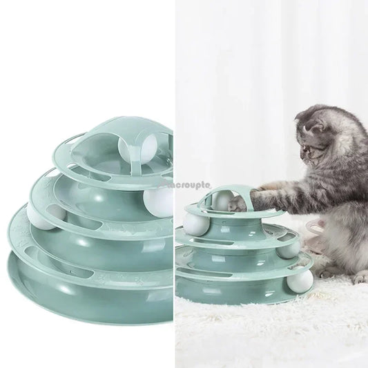 3 Level Cat Toy Tower