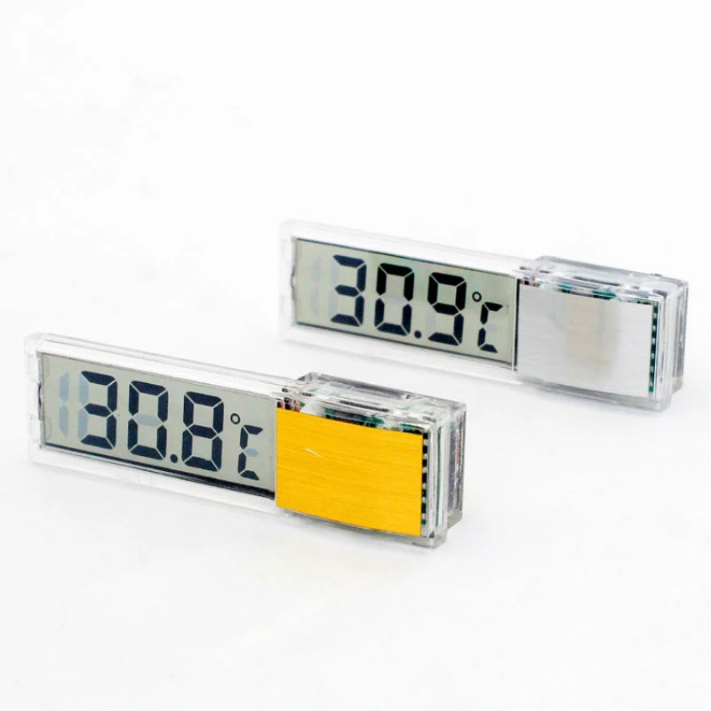 Aquarium Thermometer - Electronic LCD Digital Fish Tank Temperature Measurement