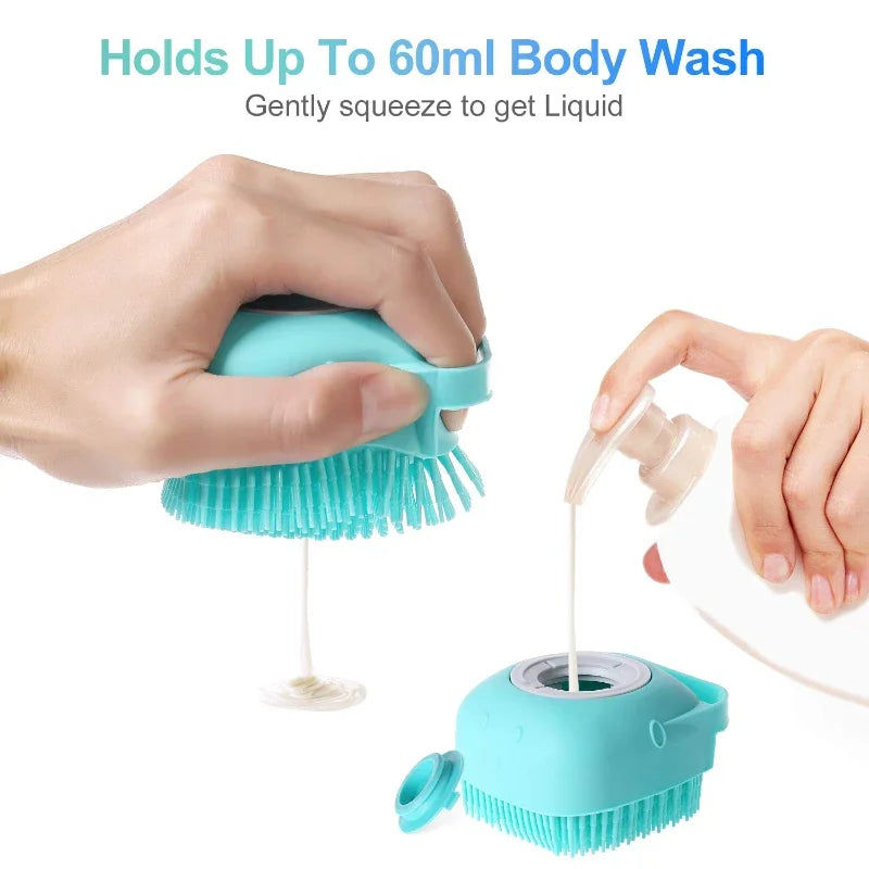 Shampoo Brush Grooming Scrubber