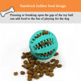 Load image into Gallery viewer, Pet Chew Toy Interactive Rubber Balls - Tooth Cleaner and Treat Holder
