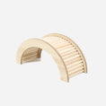 Load image into Gallery viewer, Hamster, Guinea Pig, Hedgehog, & Other Small Pets Wooden Step Bridge Toy
