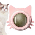 Load image into Gallery viewer, Rotating Catnip Toy Ball -  Attaches to Wall & Cleans Teeth
