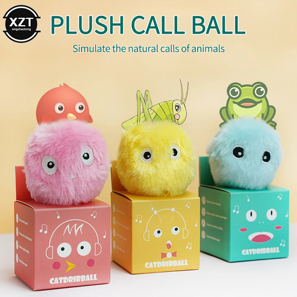 Interactive Electric Plush Ball