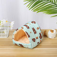 Load image into Gallery viewer, Cute Small Animal Sleeping Bed Hamster House - Winter Warm Nest Comfortable for all small pets
