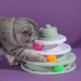 Load image into Gallery viewer, 3 Level Cat Toy Tower
