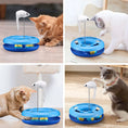 Load image into Gallery viewer, Interactive Kitten Toys Roller With Teaser Mouse
