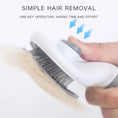 Load image into Gallery viewer, Comb Self Cleaning Pet Hair Remover Brush For Dogs and Cats
