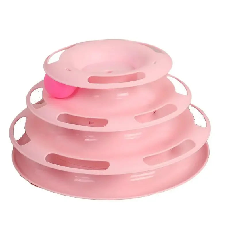 Cat Toy Intelligence Triple Play Disc