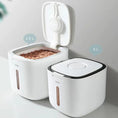 Load image into Gallery viewer, Pet Food Storage Container - Dry Food Box - Moisture Proof Seal Airtight with Measuring Cup
