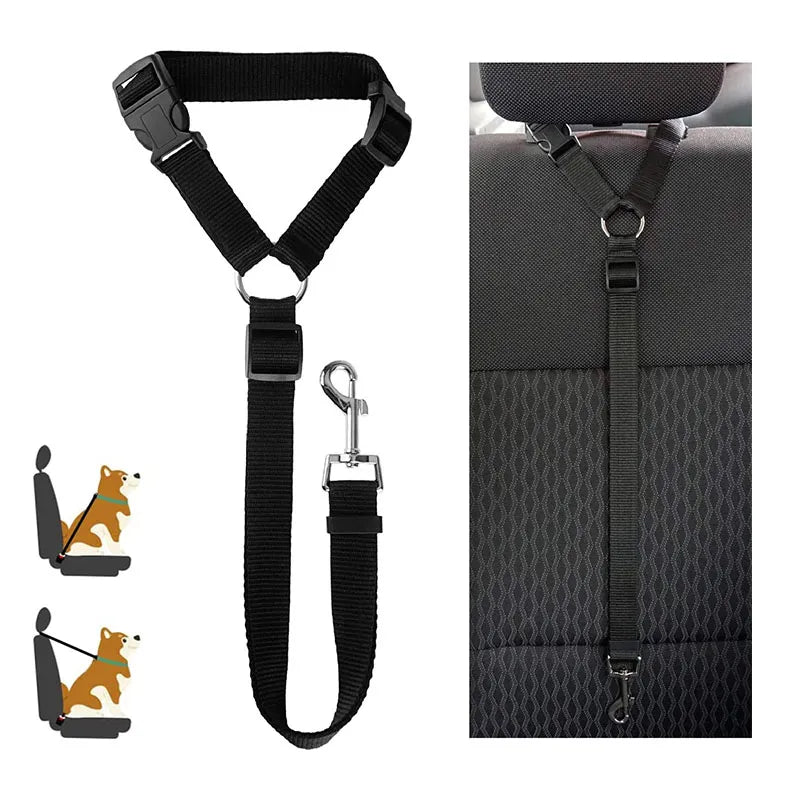 Adjustable Pet Seat Belt Harness