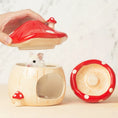 Load image into Gallery viewer, Mushroom House Pet Cage With Small Pet Bowl - For Small Animals
