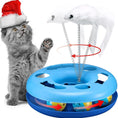 Load image into Gallery viewer, Interactive Kitten Toys Roller With Teaser Mouse
