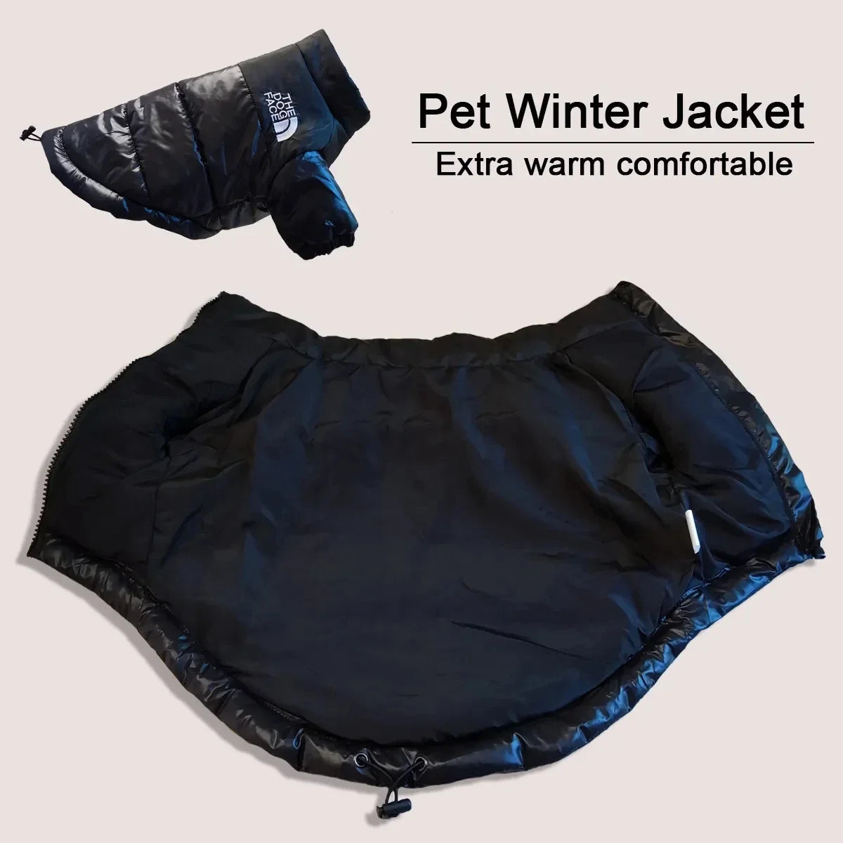 Winter Dog Clothes - Windproof Jacket Outfit