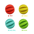 Load image into Gallery viewer, Pet Chew Toy Interactive Rubber Balls - Tooth Cleaner and Treat Holder
