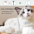 Load image into Gallery viewer, 2In1 Pet Groomer - Hair Dryer and Comb Brush
