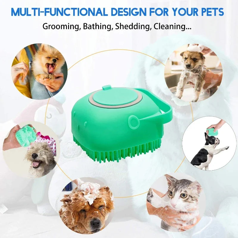 Shampoo Brush Grooming Scrubber