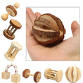 Load image into Gallery viewer, Roller Toy Made with Natural Wooden Pine For Small Pets - Dumbells - Unicycle Bell - Chew Toys
